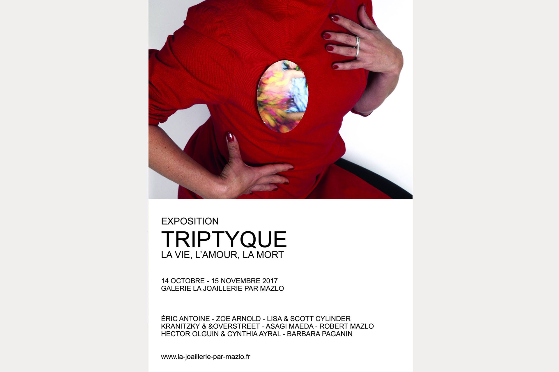 Triptyque expo affiche